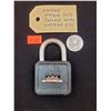Vintage Antique Tuto Padlock w/ Working Key