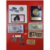 Hockey Medal & World Currency Lot