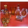Image 2 : Vintage Decanters, Trinket Box, Vases & Glasses