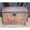 Vintage Wooden Dome Chest