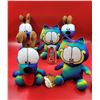 Rainbow Garfield Plush Toys