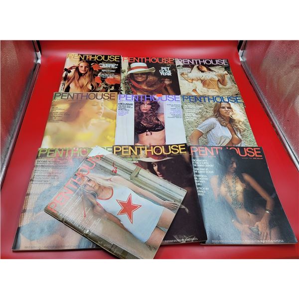 Vintage Penthouse Magazines