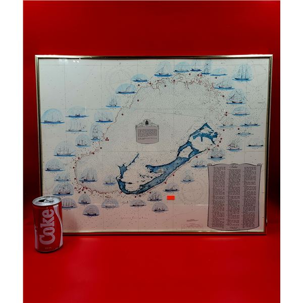 Vinatge Framed Nautical Ship Catalog