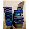 Rubbermaid & Storage Bin Lot