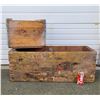 2 Vintage Wooden Crates