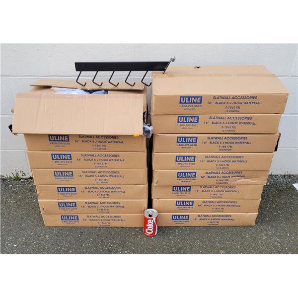 Large Lot of New U-Line Slate Wall Clothes Hooks