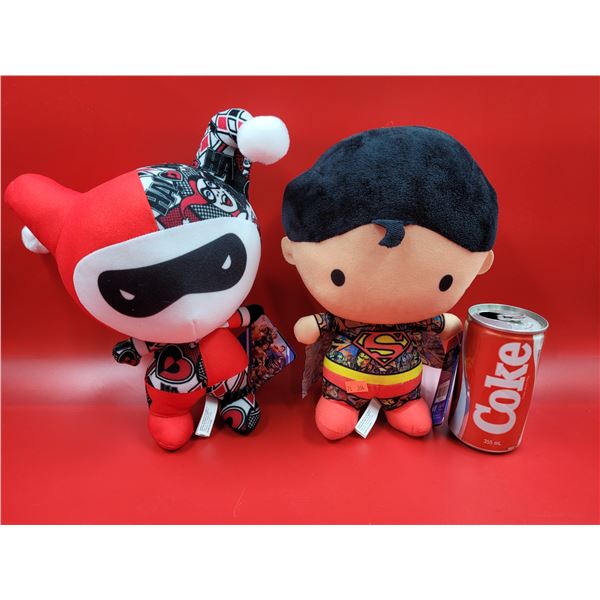 New DC Harley Quinn and Superman Plush