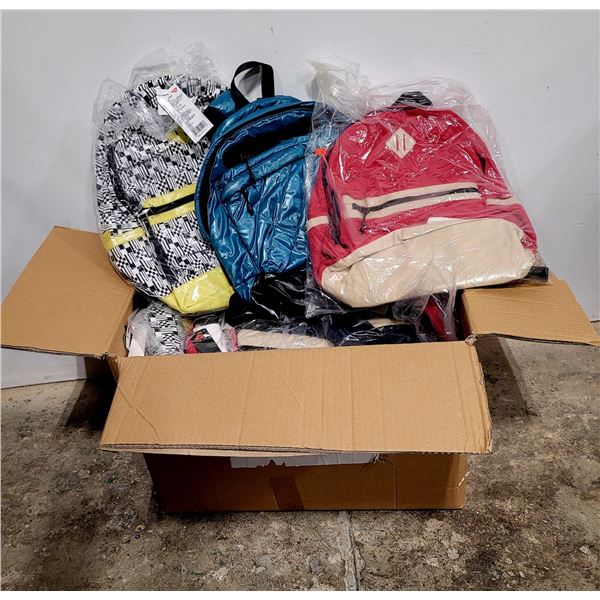 Large Lot of Backpacks