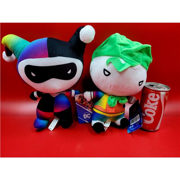 New DC Harley Quinn and Joker Plush