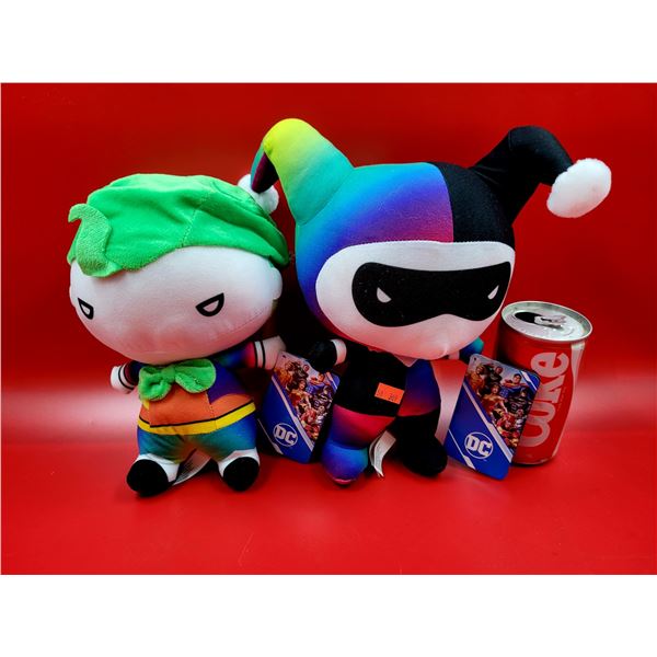 New DC Harley Quinn and Joker Plush