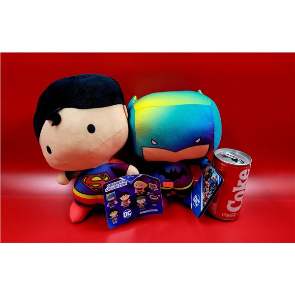 New DC Batman and Superman Plush