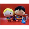 New DC Superman and Superwoman Plush