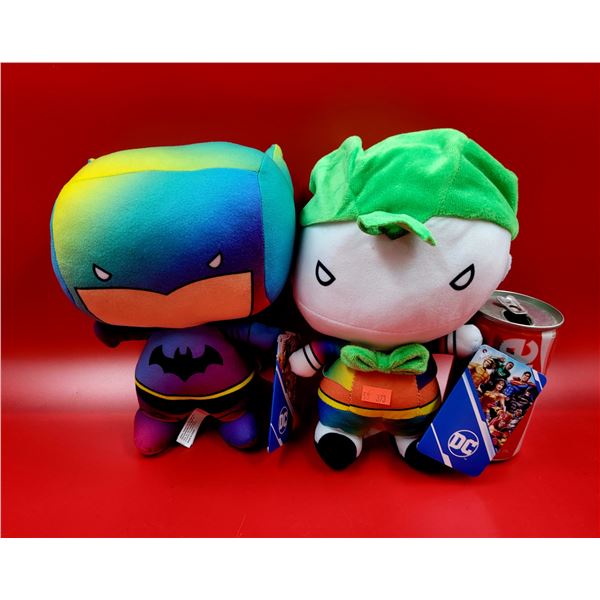 New DC Batman and Joker Plush