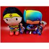 New DC Batman and Wonderwoman Plush