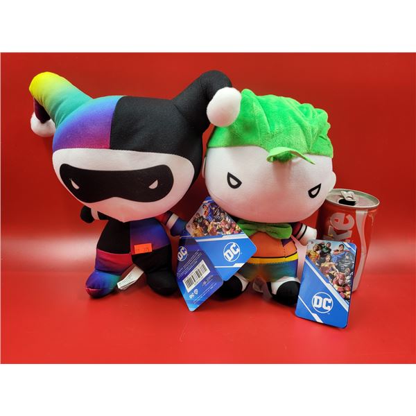 New DC Harley Quinn and Joker Plush