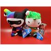 New DC Harley Quinn and Joker Plush