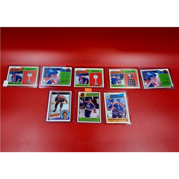 Vintage Wayne Gretzky Hockey Card Lot