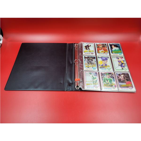 Binder of Hockey Cards