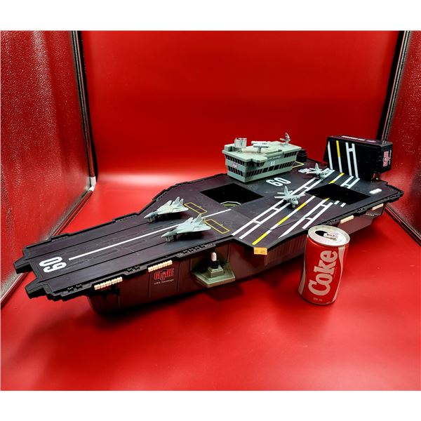 Vintage USS Saratoga Battery Operated Aircraft Carrier Game