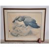 Image 1 : Large Signed/Numbered and Stamped Eagle Print by Canadian Artist Glen Loates