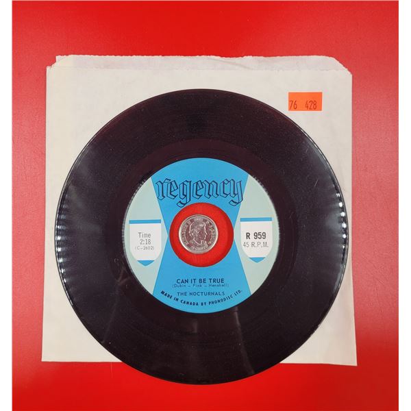 Rare "The Nocturnals" 45RPM Record