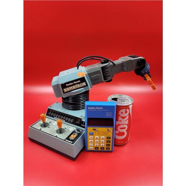 Vintage Radio Shack Armatron and Calculator
