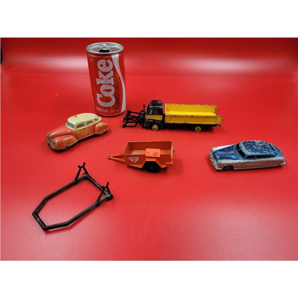 Vintage Dinky and Tootsietoy Car Lot