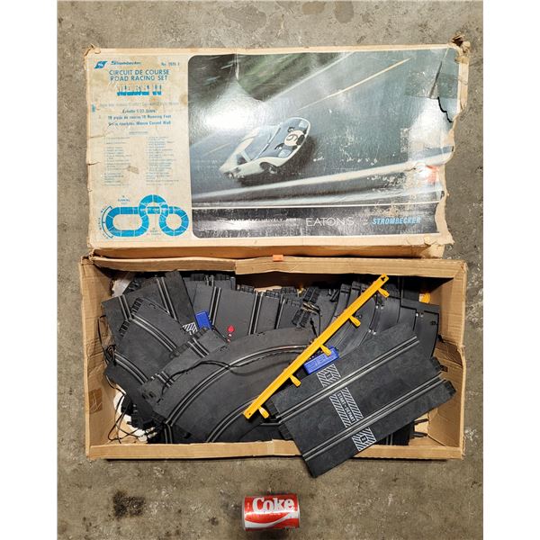 Vintage Strombecker Road Racing Set