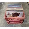 Image 1 : Crate of Vinyl Records