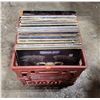 Image 1 : Crate of Vinyl Records