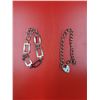 Image 2 : 2 Sterling Silver Bracelets (17.27 grams)