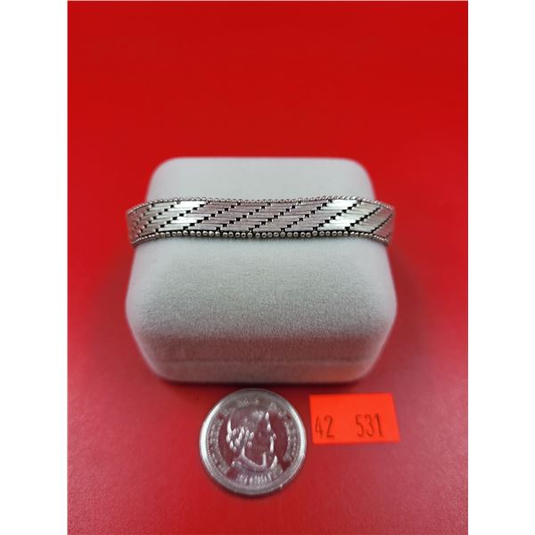 Sterling Silver Bracelet (20.74 grams)
