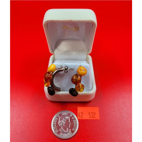 Vintage Sterling Silver Earrings