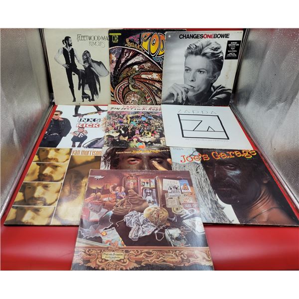 Variety of 10 Vinyl Records