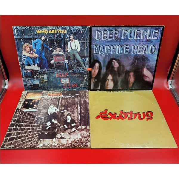 Variety of 4 Vinyl Records