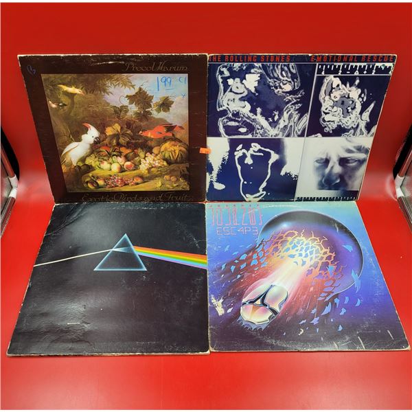 Variety of 4 Vinyl Records