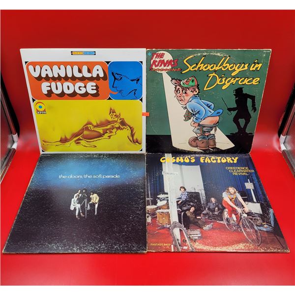 Variety of 4 Vinyl Records