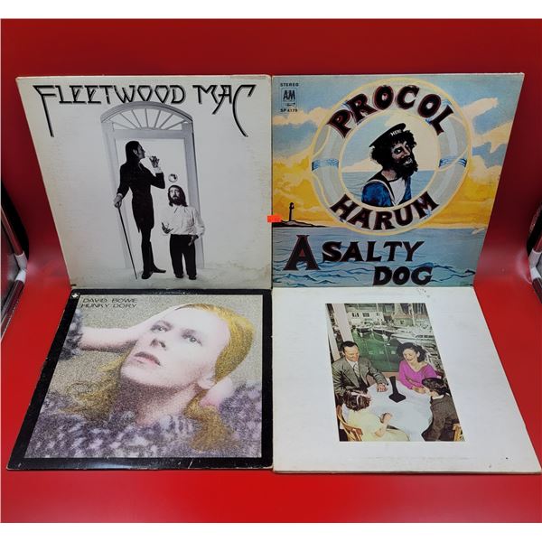 Variety of 4 Vinyl Records
