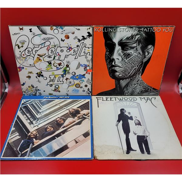 Variety of 4 Vinyl Records