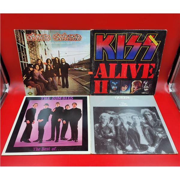 Variety of 4 Vinyl Records