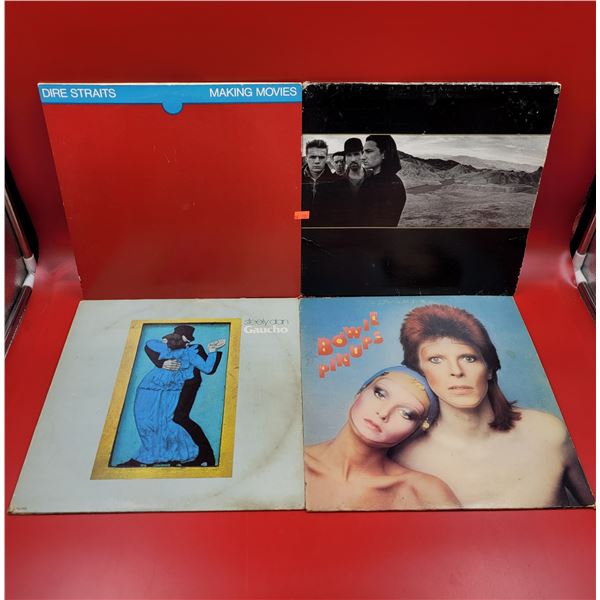 Variety of 4 Vinyl Records