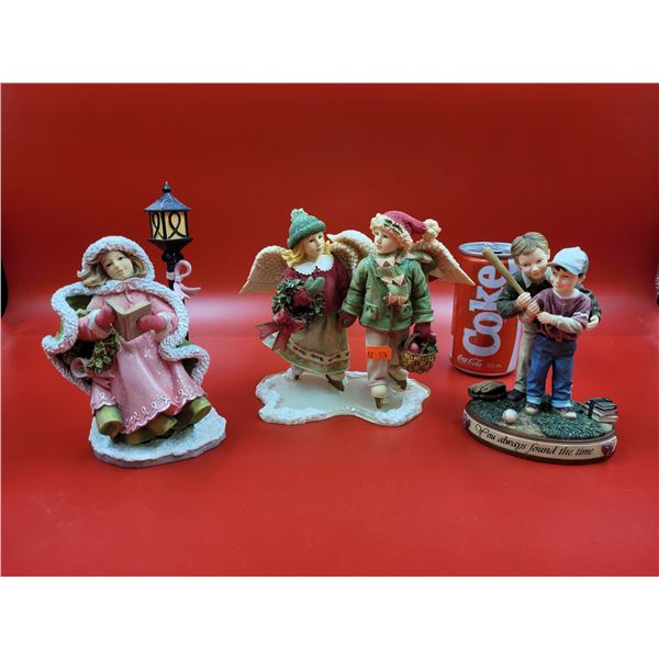 Collectible Christmas Figurine Lot