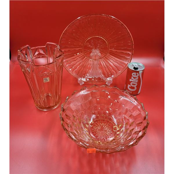 Depression Glassware Lot