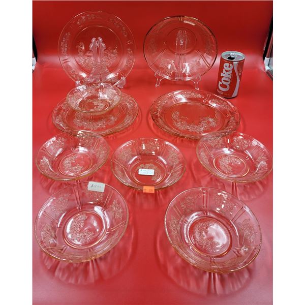 Depression Glassware Lot