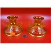 Image 1 : Depression Glass Candlestick Holders
