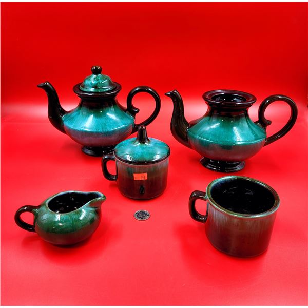 Blue Mountain Pottery Tea Pots and Cups
