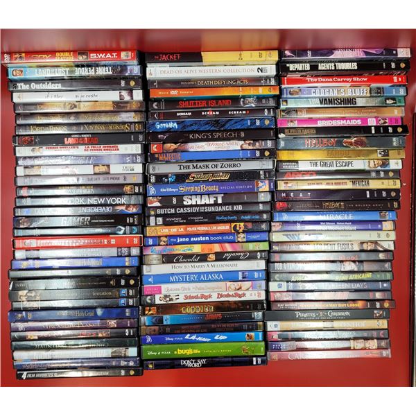 Large DVD Lot