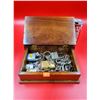 Image 1 : Vintage Storage Box Full of Old Keys and Locks