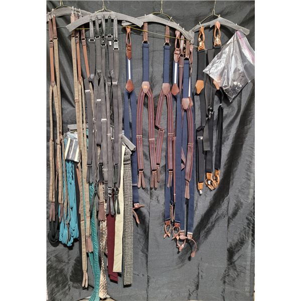 Wholesale Lot of Suspenders