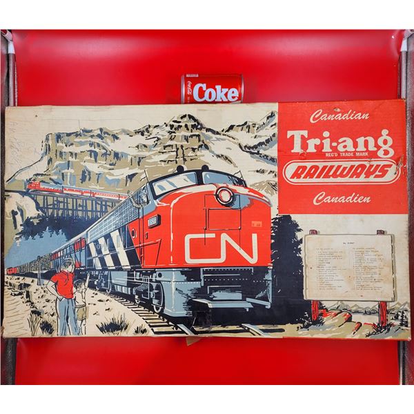 Vintage Meccano Canadian Tri-ang Railways Train Set